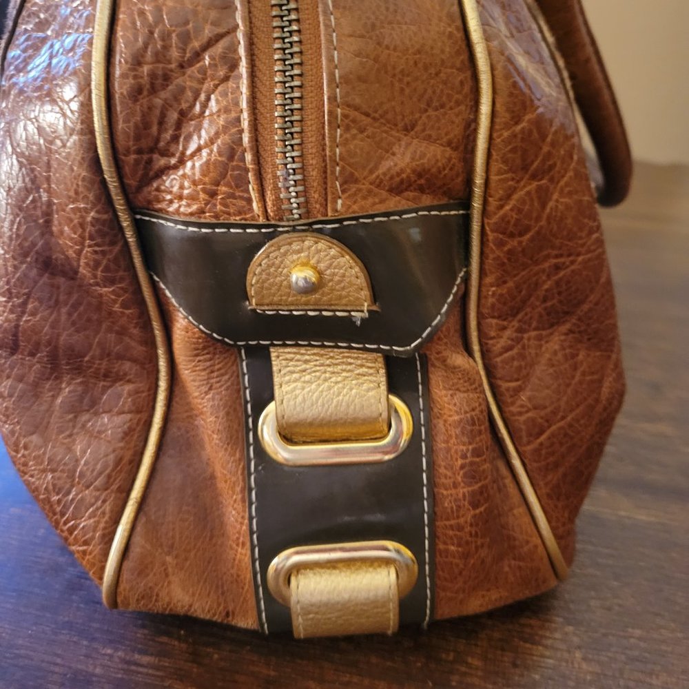 LEATHER HANDBAG - Picture 2 of 4